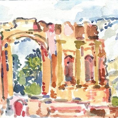 Le théâtre de Taormina.